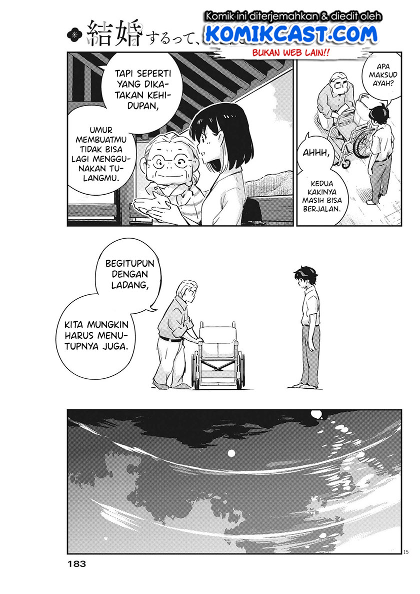 Kekkon Surutte, Hontou Desu ka? Chapter 68 Gambar 16